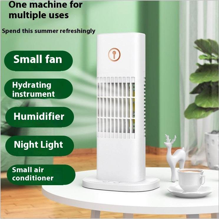 Mini Air Conditioner Fan USB Spray Household