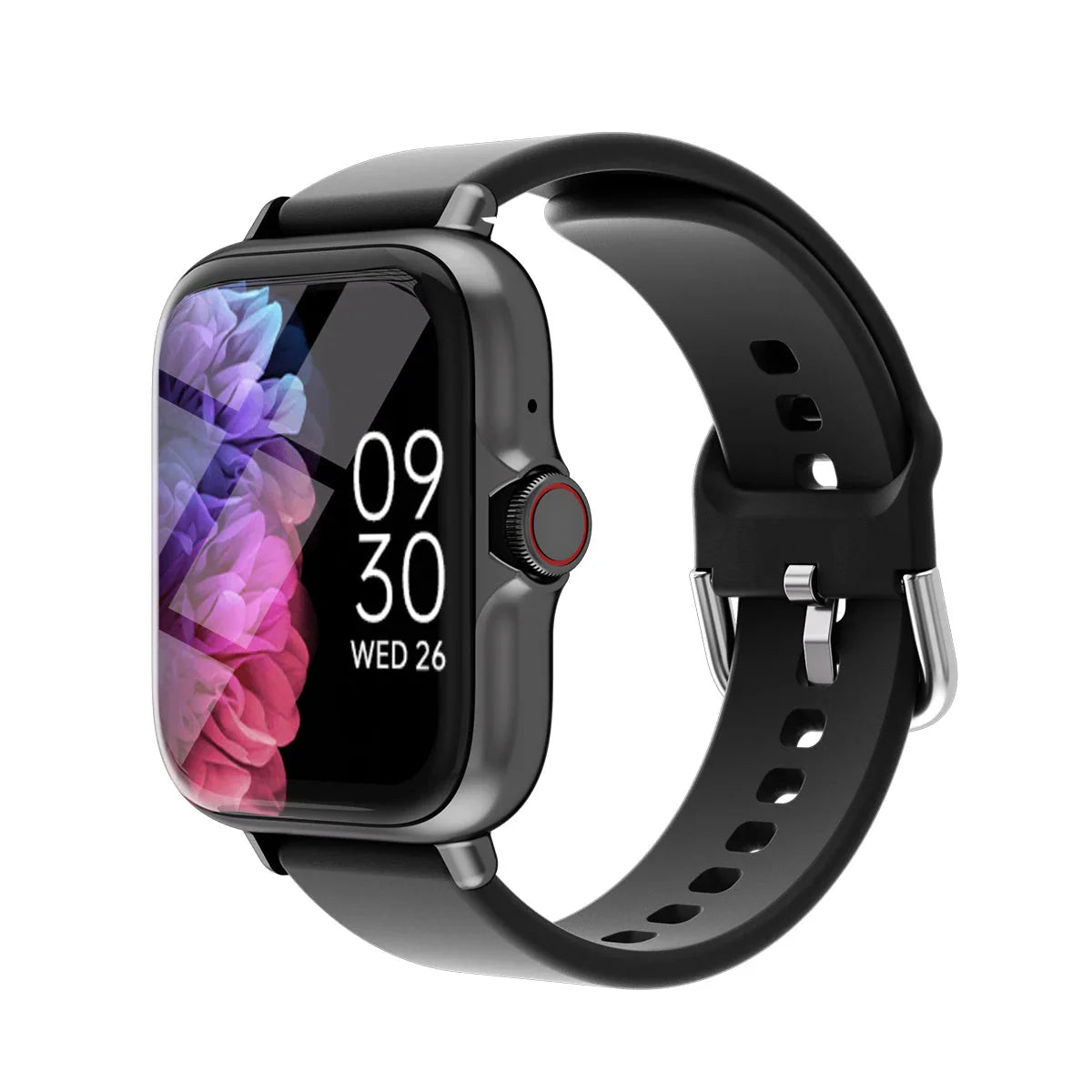 Sport smartwatch with long battery life and charging cable