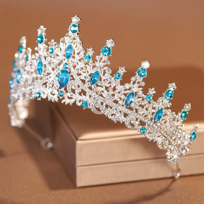 Crown Tiara Alloy Inlaid Rhinestone Crystal