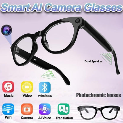 【Black Friday Deal】Video recording glasses hands free