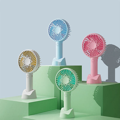 Small Fan New Mini Rechargeable Portable Office Handheld Fan Small Portable Usb Fan Wholesale