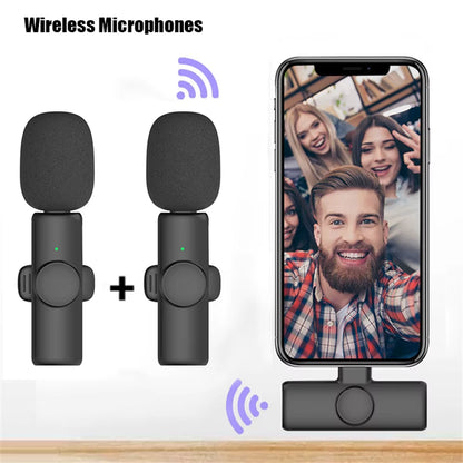 Lapel microphone clip-on design for hands-free video recording and interviews
