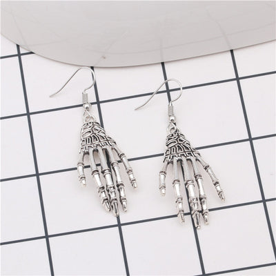 Halloween shin bone earrings