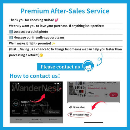 Small action camera portable design