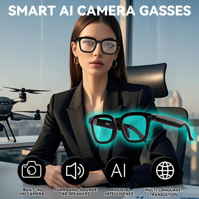【Black Friday Deal】 Bluetooth smart glasses wearable technology