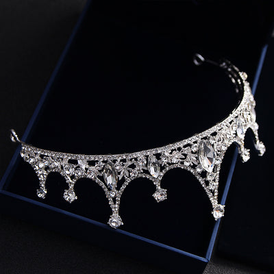 Korean Princess Bride Wedding Wedding Tiara jewelry hair