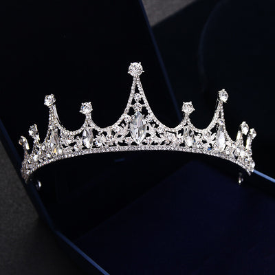 Korean Princess Bride Wedding Wedding Tiara jewelry hair