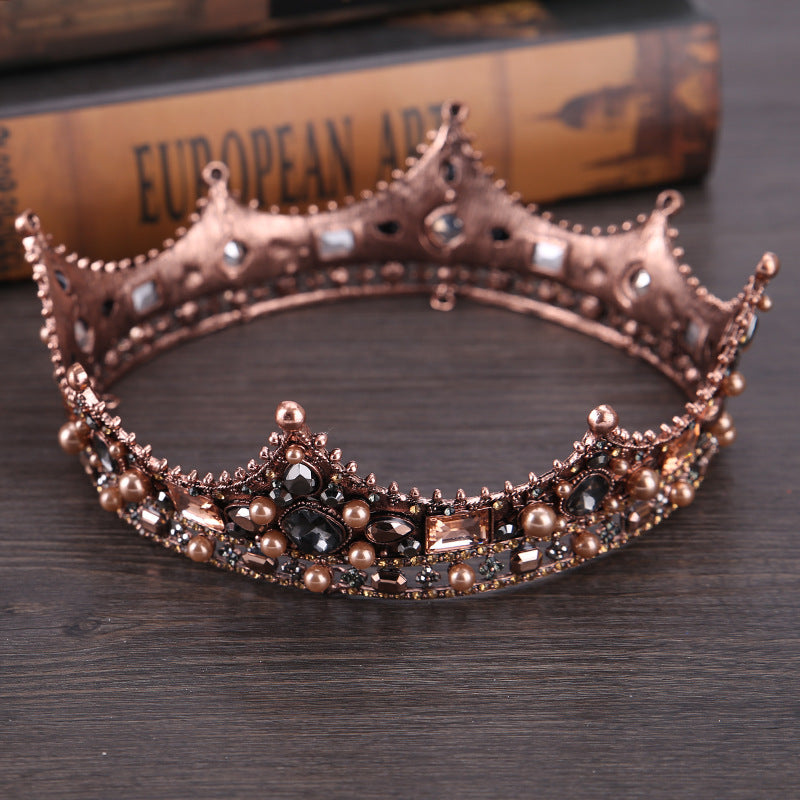 Baroque queen crown