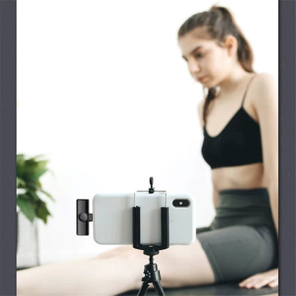 Lavalier mic for video recording with noise reduction and clear audio quality