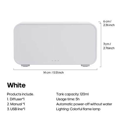 Perfume diffuser creating a cozy, relaxed home ambiance.