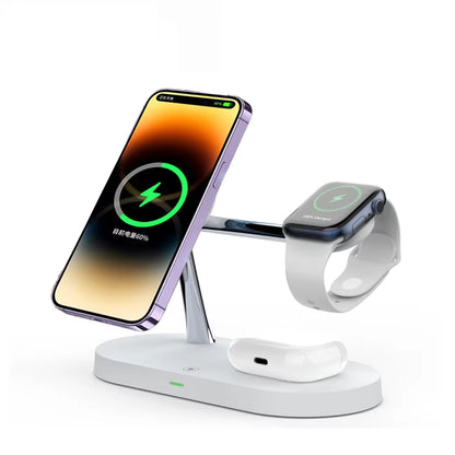 Adjustable clock brightness on 3-in-1 wireless charger
