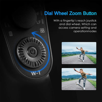 Three-axis handheld gimbal stabilizer