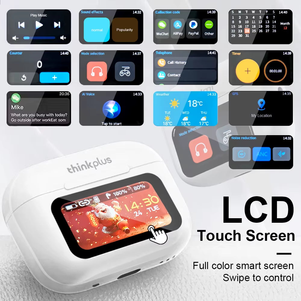 LED Display on Earbud Case