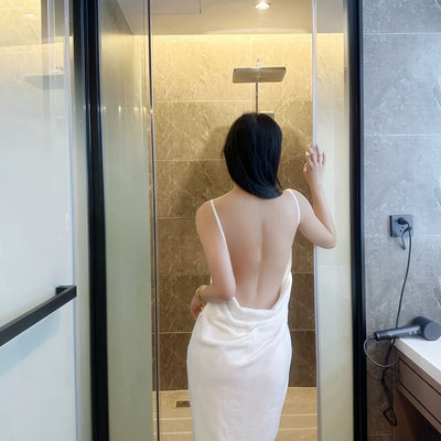Cute Strap Bath Towel