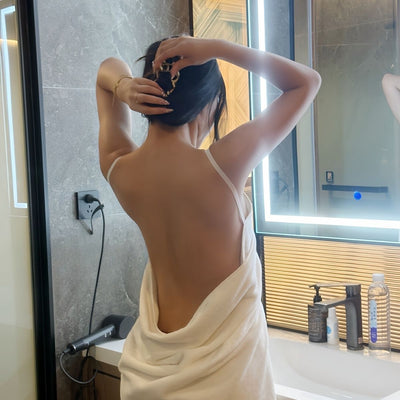 Cute Strap Bath Towel