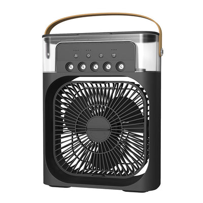 Cooler Air Conditioning Fan 600ML Water Capacity 5 Spray USB Fan Desktop Humidifier Home Cooler LED Light