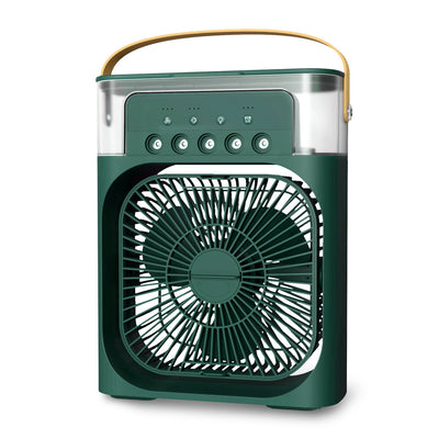 Cooler Air Conditioning Fan 600ML Water Capacity 5 Spray USB Fan Desktop Humidifier Home Cooler LED Light