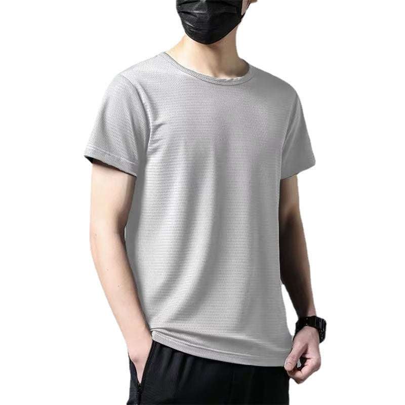 Camiseta masculina de secagem