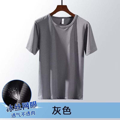 Camiseta masculina de secagem