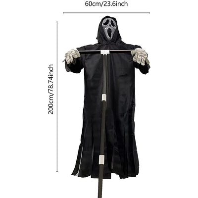 Halloween Creative Ghost Face Party Supplies Halloween Decorations Funny Hanging Ghost Pastoral Protection Scarecrow