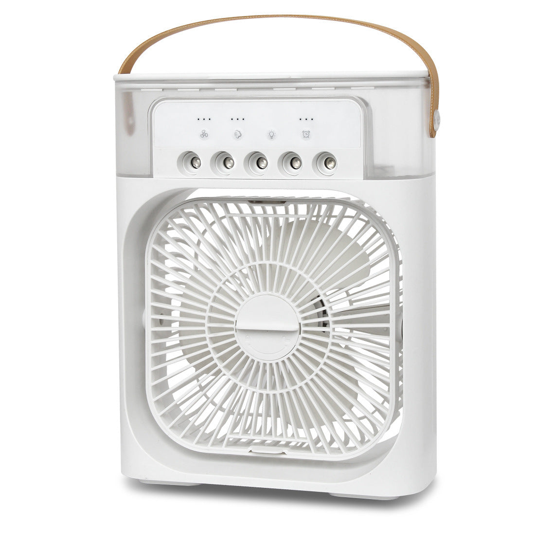 Cooler Air Conditioning Fan 600ML Water Capacity 5 Spray USB Fan Desktop Humidifier Home Cooler LED Light