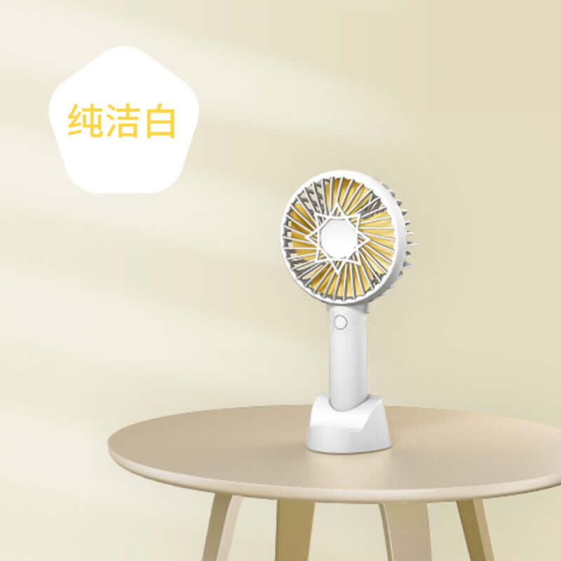 Small Fan New Mini Rechargeable Portable Office Handheld Fan Small Portable Usb Fan Wholesale