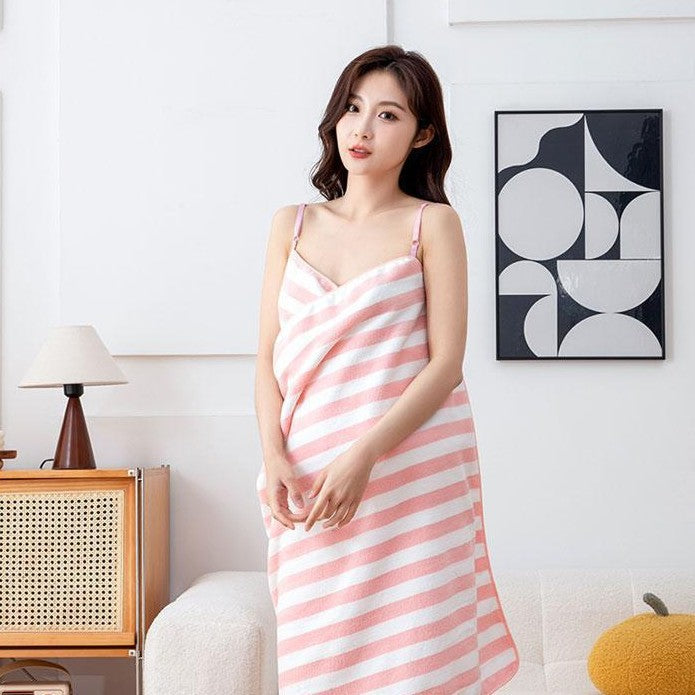 Cute Strap Bath Towel