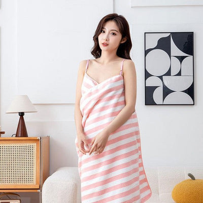 Cute Strap Bath Towel