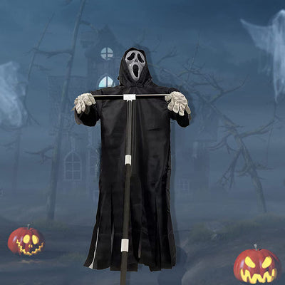 Halloween Creative Ghost Face Party Supplies Halloween Decorations Funny Hanging Ghost Pastoral Protection Scarecrow