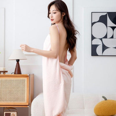 Cute Strap Bath Towel