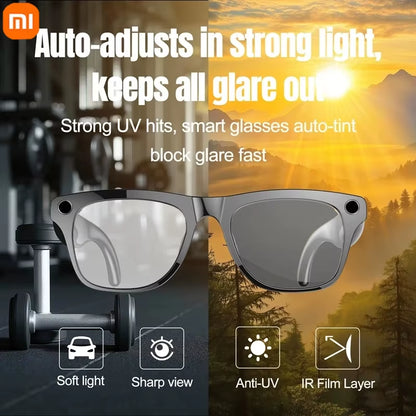 Smart glasses with Bluetooth calling and voice assistant features
