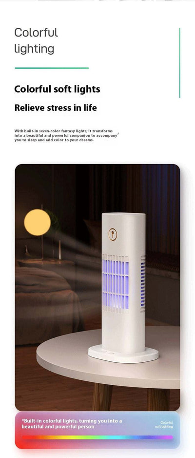 Mini Air Conditioner Fan USB Spray Household