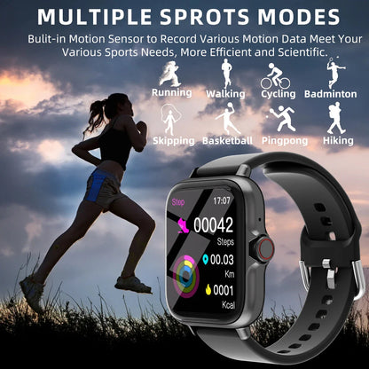 Sports smart watch with pedometer and multiple workout modes