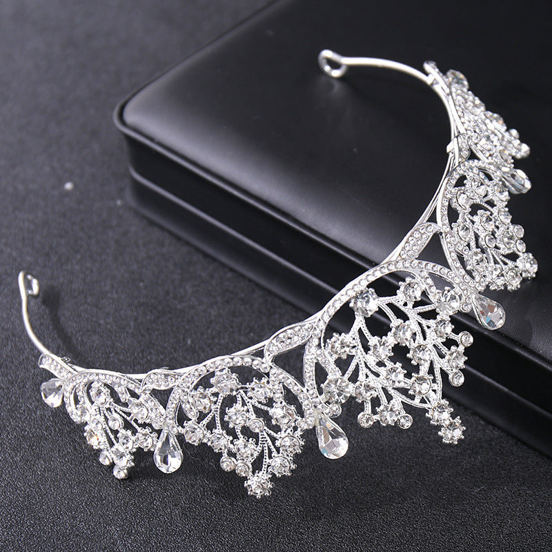 Women's Fashion Vintage Rhinestone Crown Tiara
