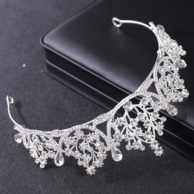 Women's Fashion Vintage Rhinestone Crown Tiara