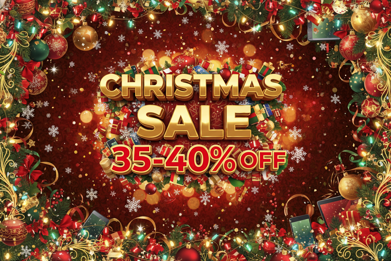 Full Coverage Christmas Banner